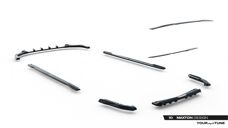 Maxton Design Diffusor Satz Subaru WRX STI Mk2