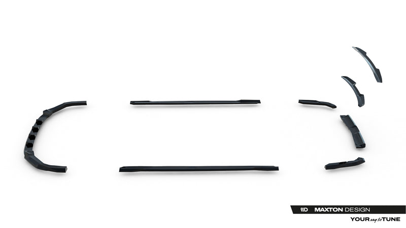 Maxton Design Diffusor Satz Subaru WRX STI Mk2
