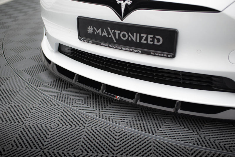 Maxton Design Diffusor Satz Tesla Model S Plaid Mk1 Facelift