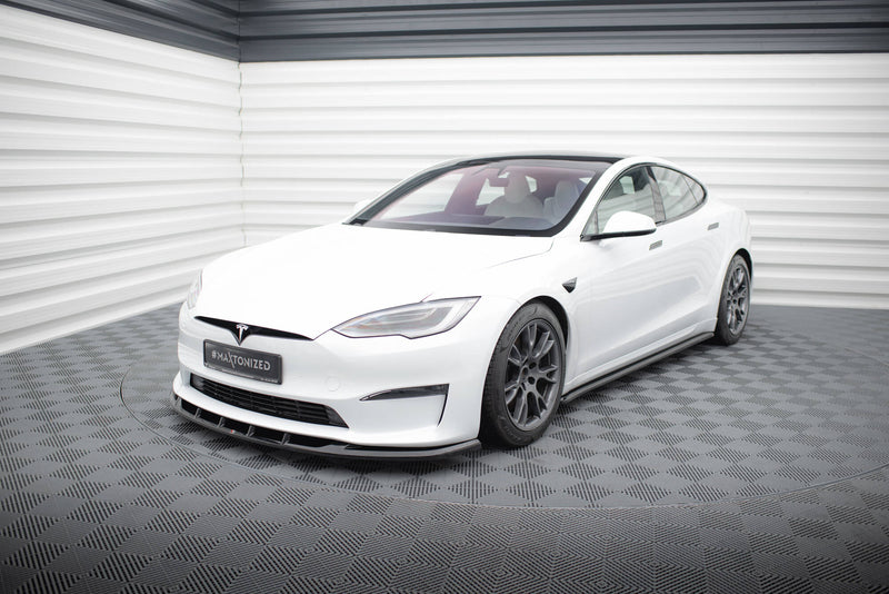 Maxton Design Diffusor Satz Tesla Model S Plaid Mk1 Facelift