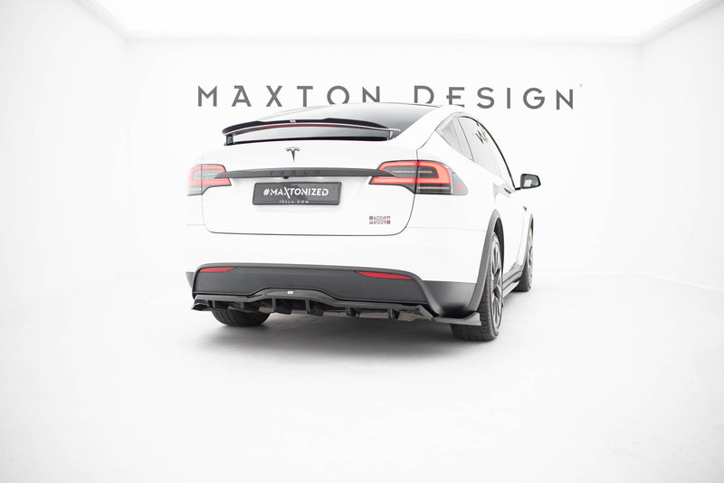 Maxton Design Diffusor Satz Tesla Model X Mk1 Facelift