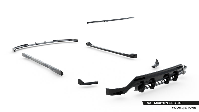 Maxton Design Diffusor Satz Toyota GR Yaris Mk4 Facelift