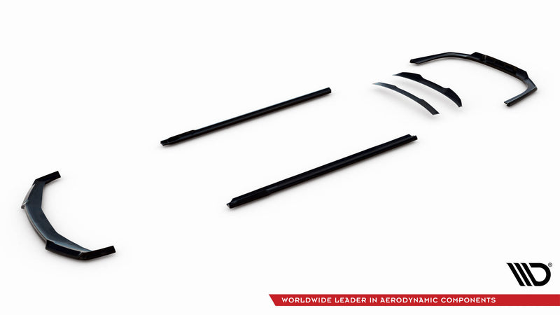 Maxton Design Diffusor Satz V.1 BMW 740d / 740i  M-Pack G70
