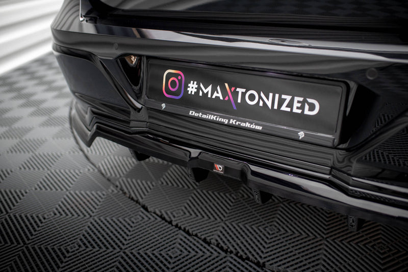 Maxton Design Diffusor Satz V.1 BMW 740d / 740i  M-Pack G70