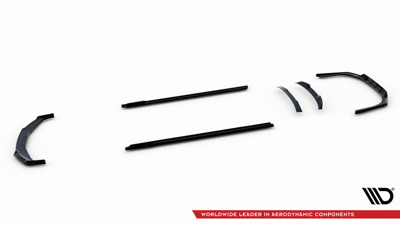 Maxton Design Diffusor Satz V.1 BMW 740d / 740i  M-Pack G70