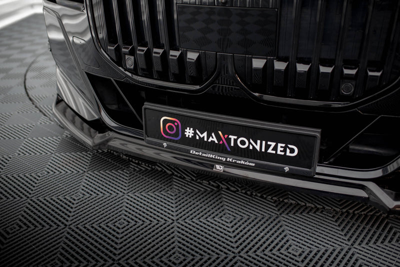 Maxton Design Diffusor Satz V.1 BMW 740d / 740i  M-Pack G70