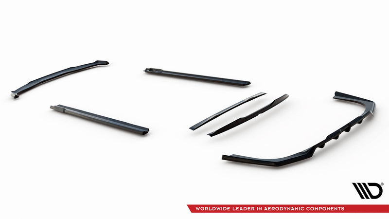 Maxton Design Diffusor Satz V.1 BMW 740d / 740i  M-Pack G70