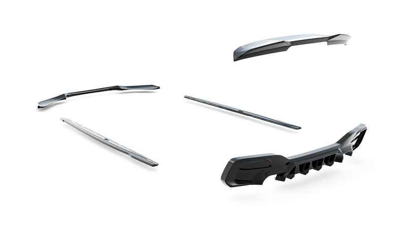 Maxton Design Diffusor Satz V.1 BMW M140i F20 Facelift