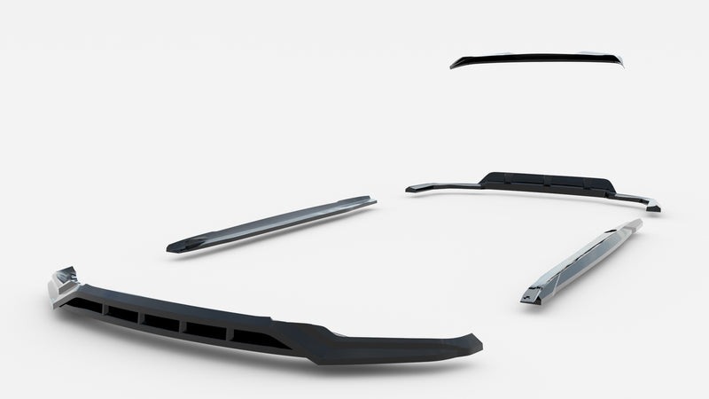 Maxton Design Diffusor Satz V.1 BMW X5 M-Pack G05 Facelift