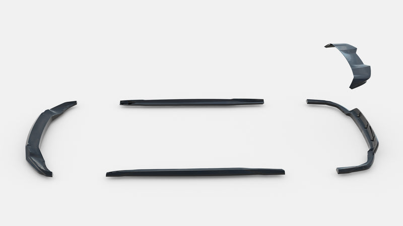 Maxton Design Diffusor Satz V.1 BMW X5 M-Pack G05 Facelift