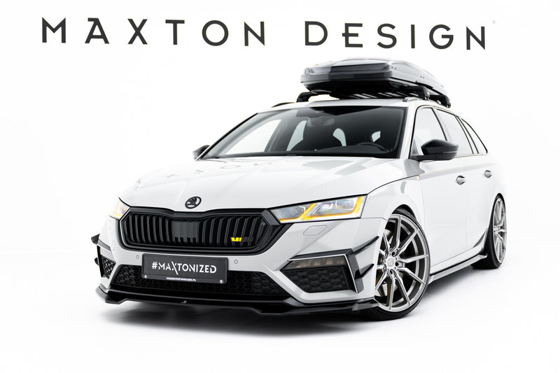 Maxton Design Diffusor Satz V.1 Skoda Octavia RS Combi Mk4