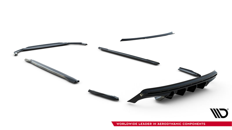 Maxton Design Diffusor Satz V.1 Skoda Octavia RS Combi Mk4