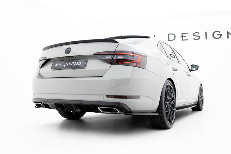 Maxton Design Diffusor Satz V.1 Skoda Superb Liftback Mk3