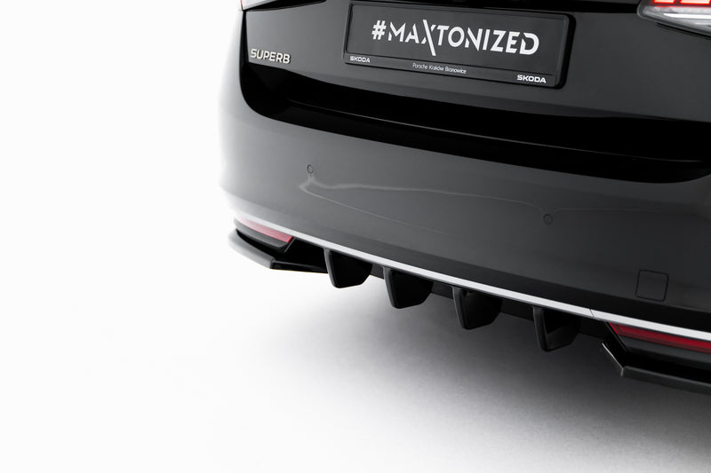 Maxton Design Diffusor Satz V.1 Skoda Superb Sedan Mk4
