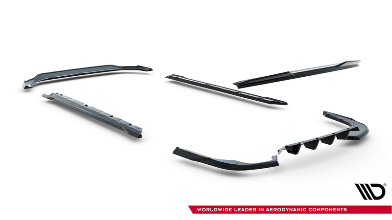 Maxton Design Diffusor Satz V.1 Skoda Superb Sedan Mk4