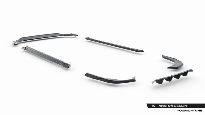 Maxton Design Diffusor Satz V.1 Skoda Superb Sportline Mk4