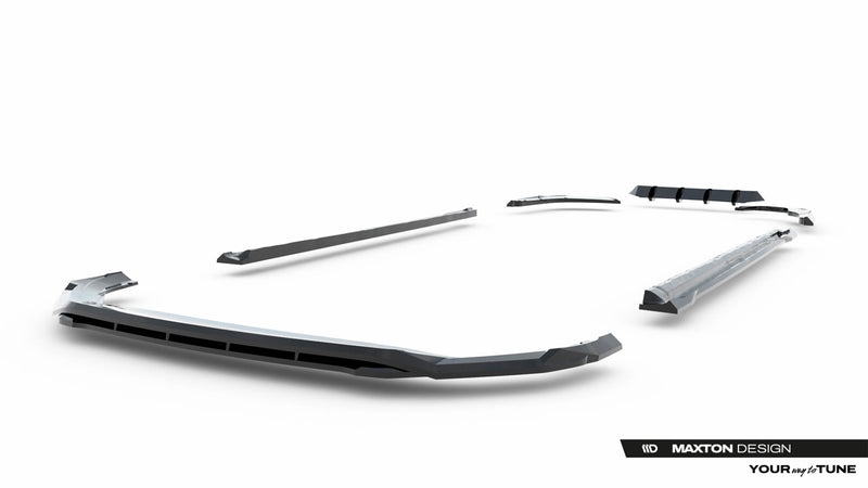 Maxton Design Diffusor Satz V.1 Skoda Superb Sportline Mk4