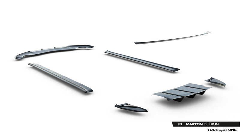 Maxton Design Diffusor Satz V.1 Tesla Model S Mk1