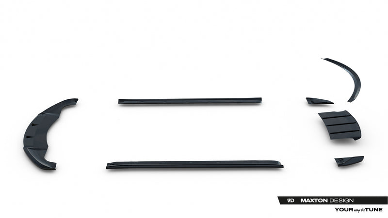 Maxton Design Diffusor Satz V.1 Tesla Model S Mk1