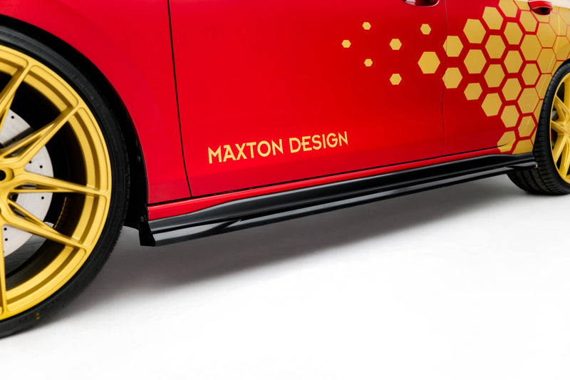 Maxton Design Diffusor Satz V.1 Volkswagen Golf GTI Clubsport Mk8 Facelift