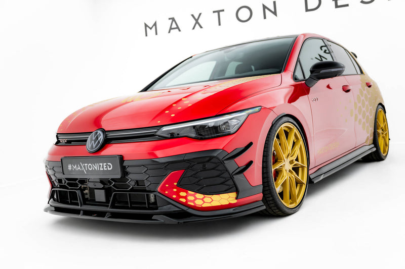 Maxton Design Diffusor Satz V.1 Volkswagen Golf GTI Clubsport Mk8 Facelift