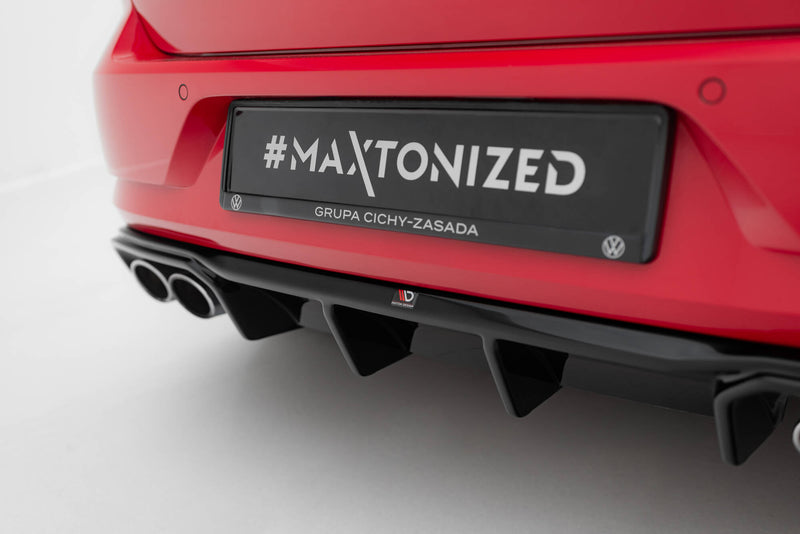 Maxton Design Diffusor Satz V.1 Volkswagen Golf R Hatchback Mk7 Facelift