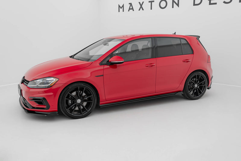 Maxton Design Diffusor Satz V.1 Volkswagen Golf R Hatchback Mk7 Facelift