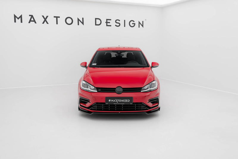 Maxton Design Diffusor Satz V.1 Volkswagen Golf R Hatchback Mk7 Facelift