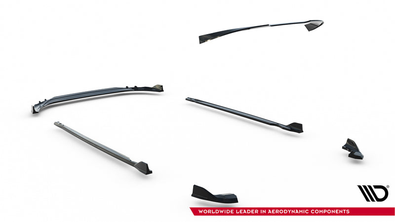 Maxton Design Diffusor Satz V.1 Volkswagen Golf R Mk8 Facelift