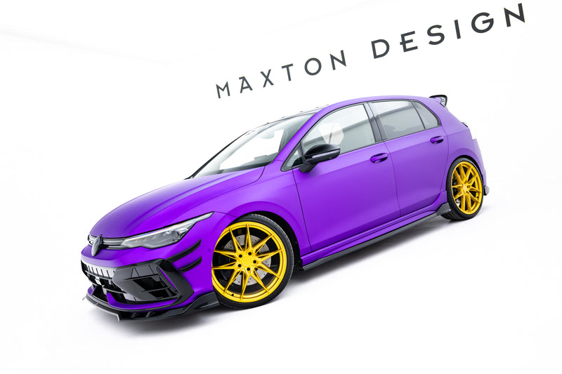 Maxton Design Diffusor Satz V.1 Volkswagen Golf R Mk8 Facelift