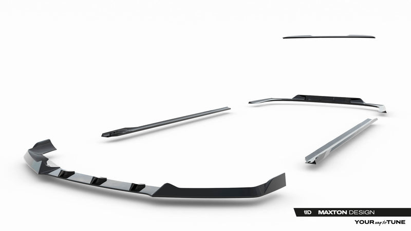 Maxton Design Diffusor Satz V.2 BMW 740d / 740i  M-Pack G70