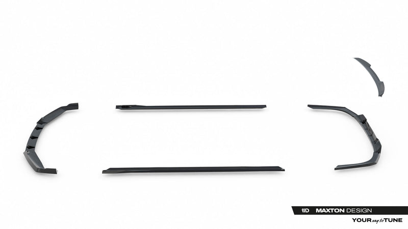 Maxton Design Diffusor Satz V.2 BMW 740d / 740i  M-Pack G70