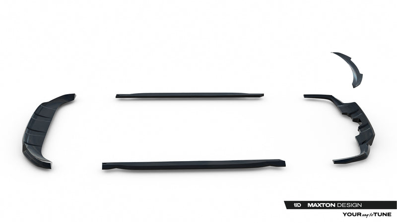 Maxton Design Diffusor Satz V.2 Mercedes-Benz GLS AMG-Line X167
