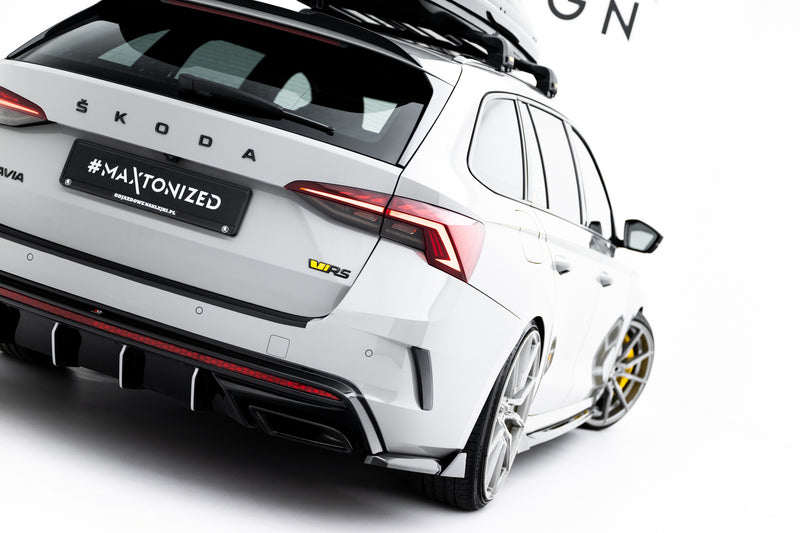Maxton Design Diffusor Satz V.2 Skoda Octavia RS Combi Mk4