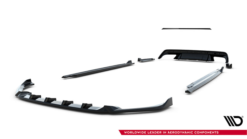 Maxton Design Diffusor Satz V.2 Skoda Octavia RS Combi Mk4