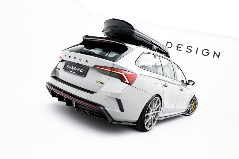 Maxton Design Diffusor Satz V.2 Skoda Octavia RS Combi Mk4
