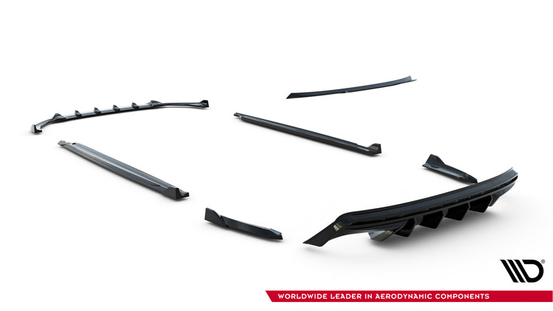 Maxton Design Diffusor Satz V.2 Skoda Octavia RS Combi Mk4