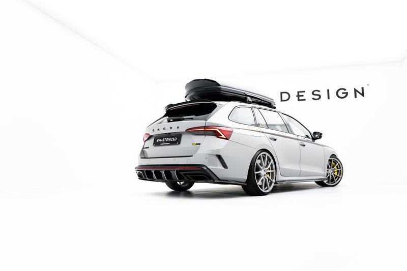 Maxton Design Diffusor Satz V.2 Skoda Octavia RS Combi Mk4