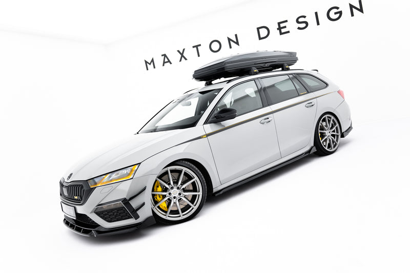 Maxton Design Diffusor Satz V.2 Skoda Octavia RS Combi Mk4