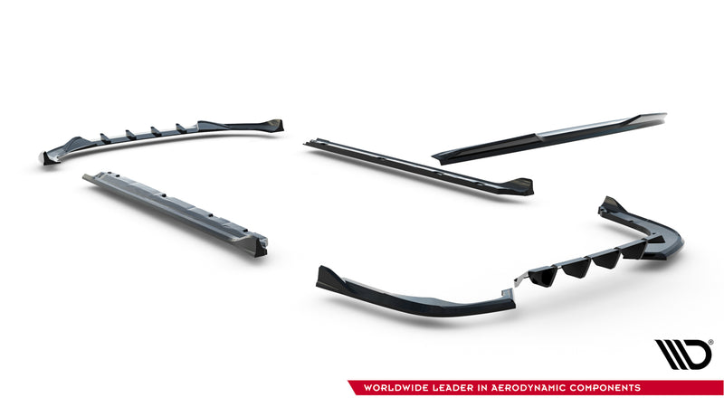 Maxton Design Diffusor Satz V.2 Skoda Superb Sedan Mk4