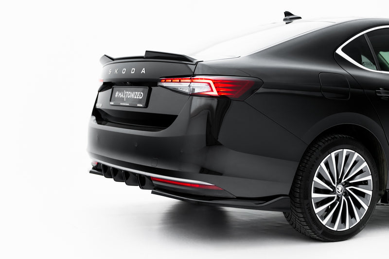 Maxton Design Diffusor Satz V.2 Skoda Superb Sedan Mk4