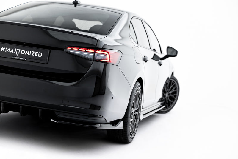 Maxton Design Diffusor Satz V.2 Skoda Superb Sportline Mk4