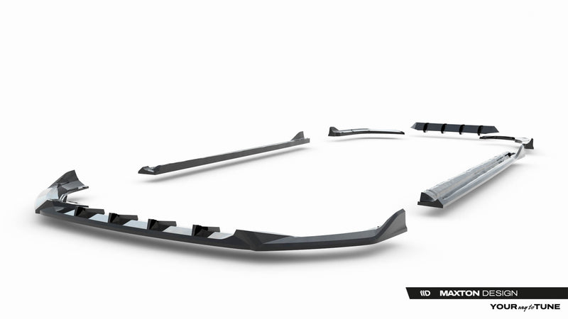 Maxton Design Diffusor Satz V.2 Skoda Superb Sportline Mk4