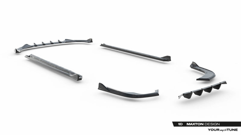 Maxton Design Diffusor Satz V.2 Skoda Superb Sportline Mk4