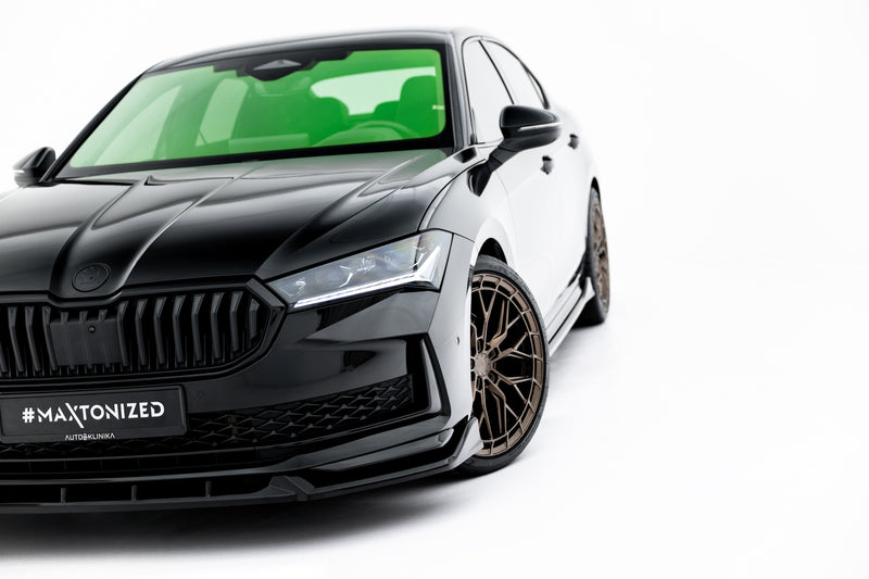 Maxton Design Diffusor Satz V.2 Skoda Superb Sportline Mk4