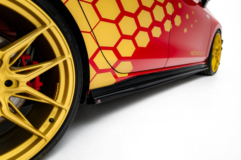 Maxton Design Diffusor Satz V.2 Volkswagen Golf GTI Clubsport Mk8 Facelift