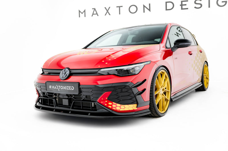 Maxton Design Diffusor Satz V.2 Volkswagen Golf GTI Clubsport Mk8 Facelift