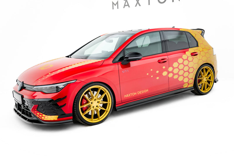 Maxton Design Diffusor Satz V.2 Volkswagen Golf GTI Clubsport Mk8 Facelift