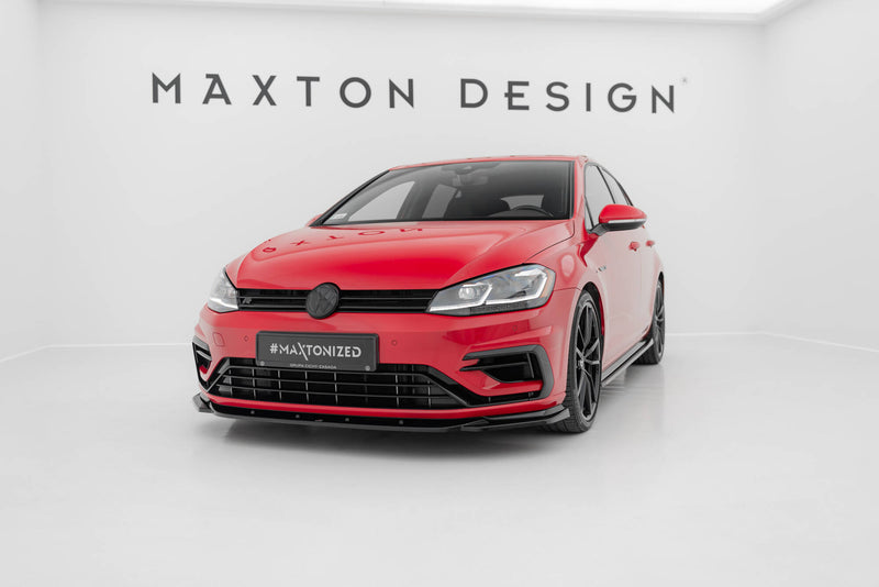 Maxton Design Diffusor Satz V.2 Volkswagen Golf R Hatchback Mk7 Facelift
