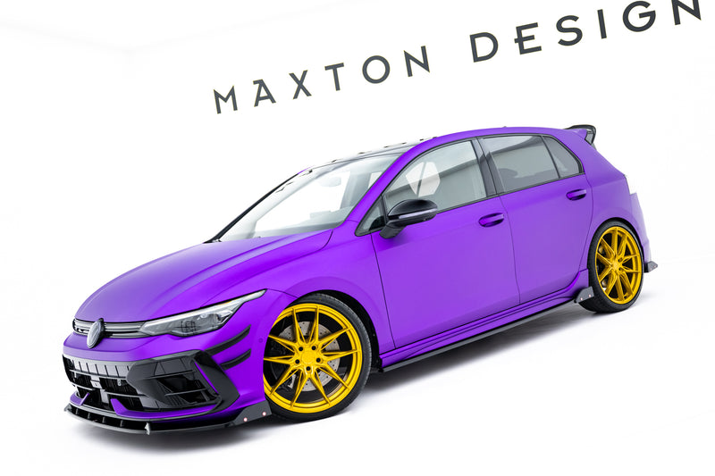Maxton Design Diffusor Satz V.3 Volkswagen Golf R Mk8 Facelift
